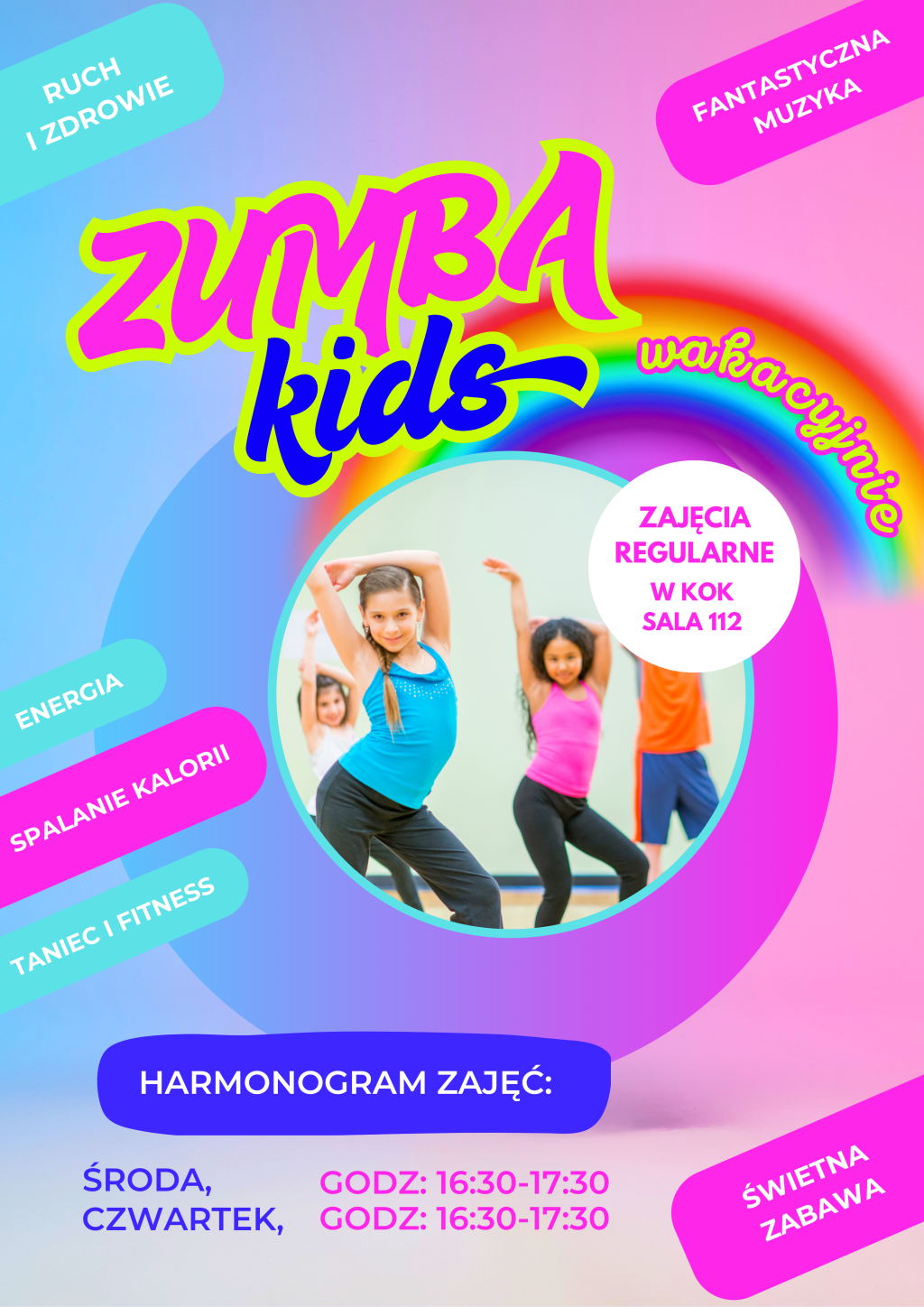 ZUMBA KIDS – WAKACYJNIE