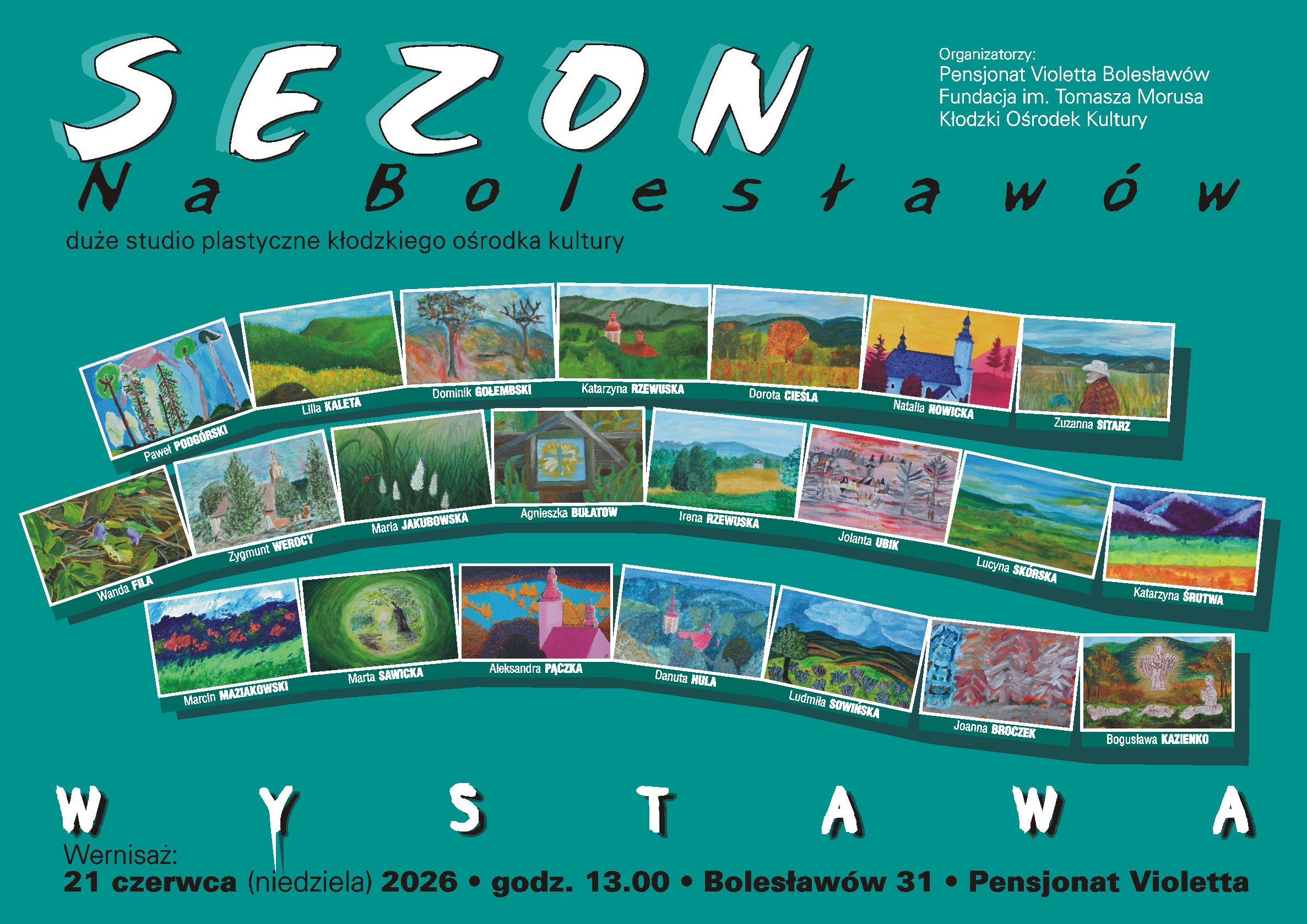 21.06 DUŻE STUDIO PLASTYCZNE – SEZON NA BOLESŁAWÓW