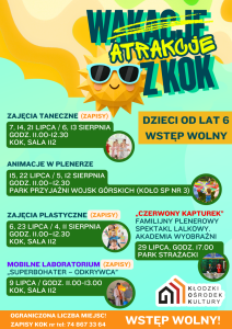 6.07-13.08 WAKACJE-ATRAKCJE Z KOK